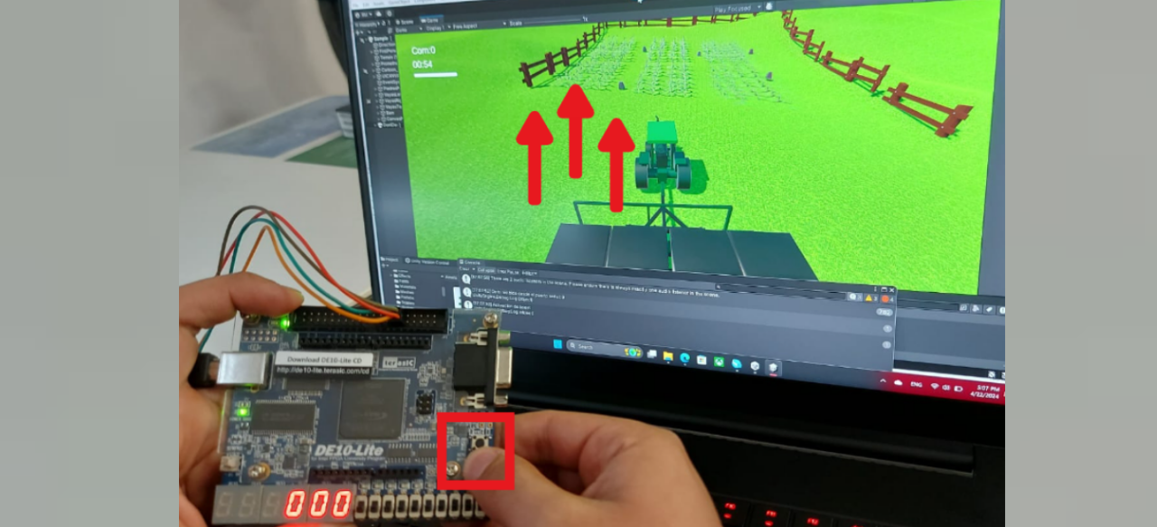 FPGA Tractor Simulator with Unity — John Deere